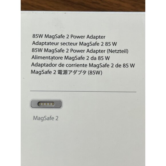 Apple MagSafe 2 85W Power Adapter (MD506LL/A) for MacBook Pro White Office Work - Picture 13 of 14